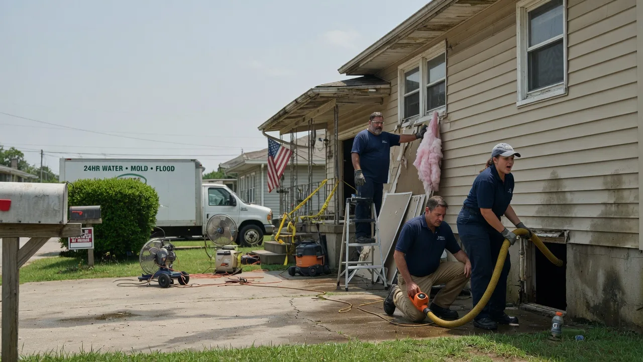 Water Damage Repair in Branchville, VA near me